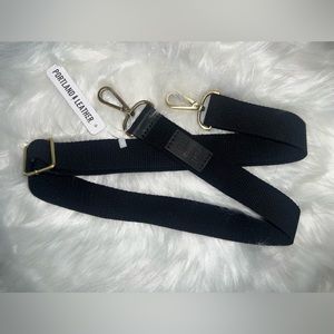 PLG Black Crossbody Strap NWT